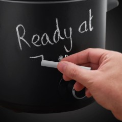 "Russell Hobbs 35L Slow Cooker - Stylish Black, Perfect for Delicious Meals!"